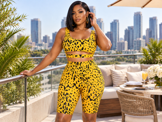 All Spotted Up Baddie Two-Set