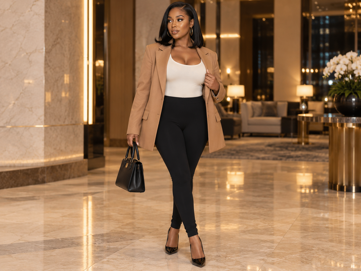 Baddie Black Leggings