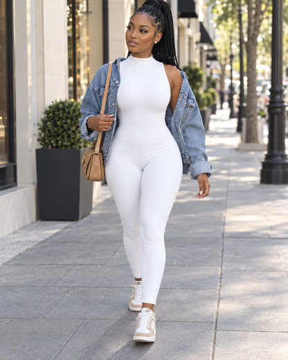 Ms. Snow Baddie Jumpsuit