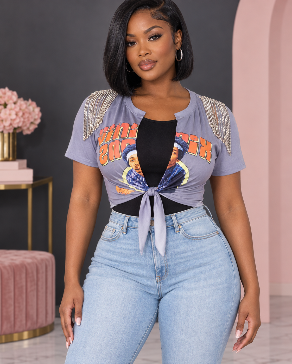 Hendrick Baddie Tassel Shirt