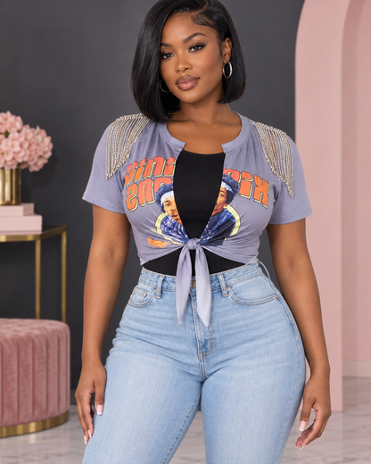 Hendrick Baddie Tassel Shirt