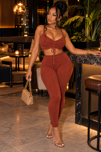 Dreamy Baddie Fuzzy Two-Piece Set