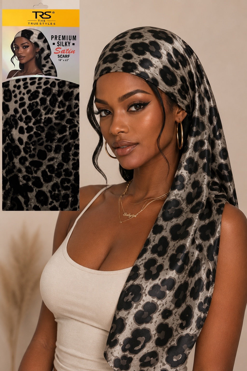 Cheetah Girl Baddie Scarf