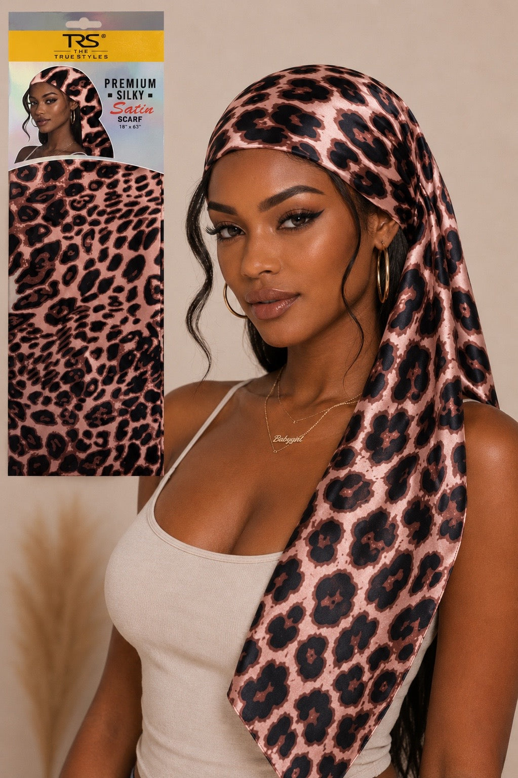 Cheetah Girl Baddie Scarf