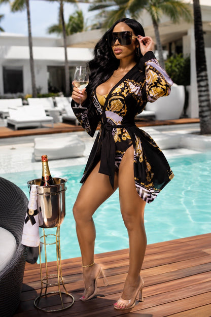 Vaca Bae Baddie Swimsuit Set
