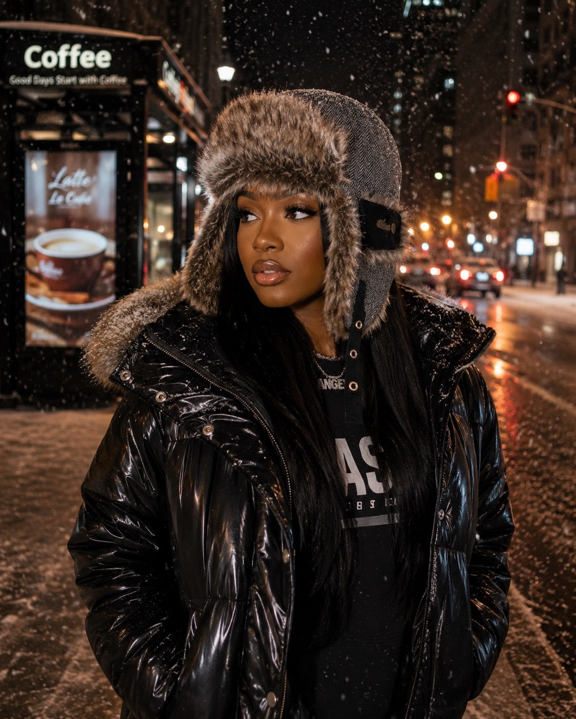 Co-Ed Baddie Trapper Hat
