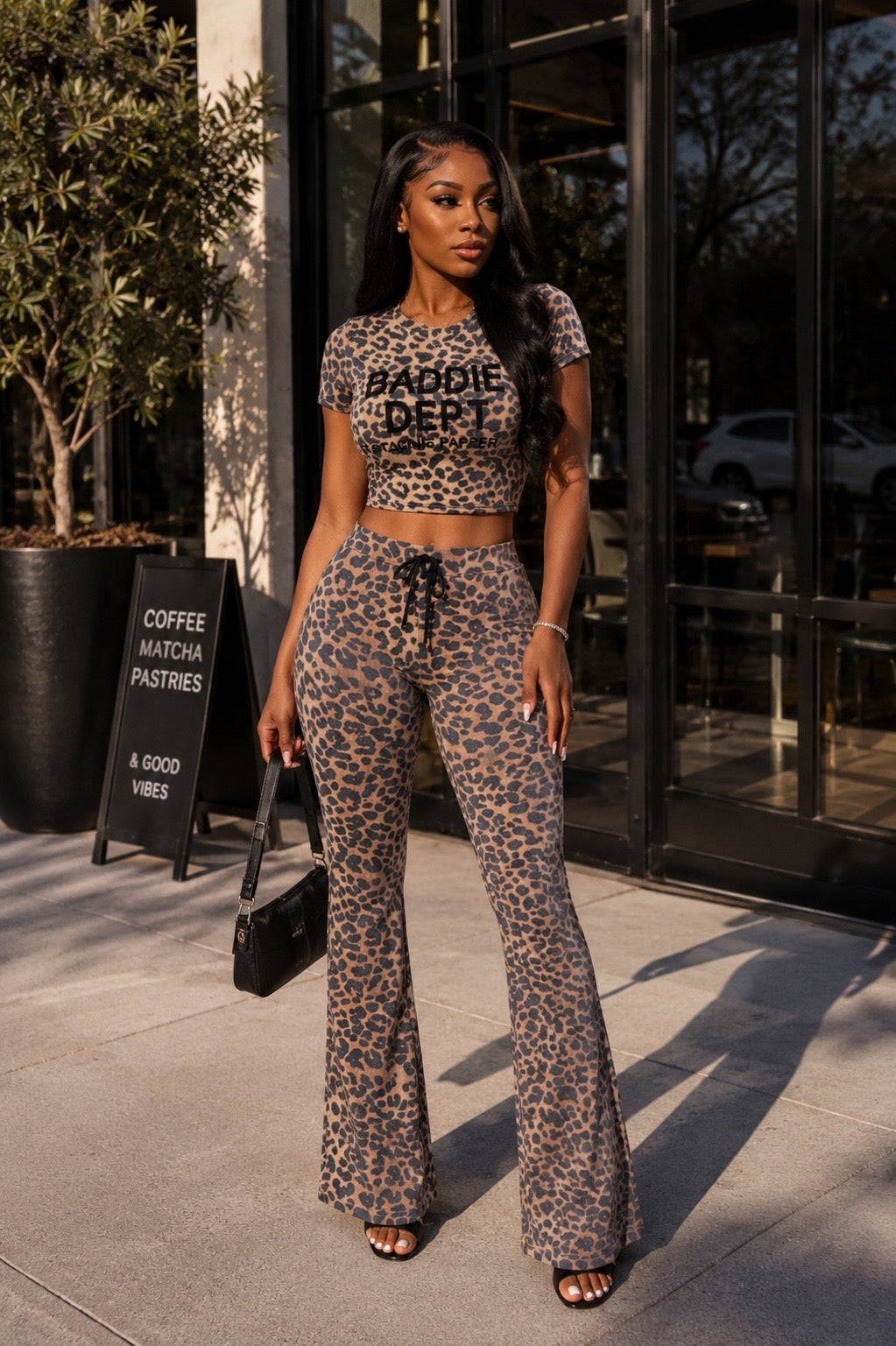 Baddie Dept Cheetah Set