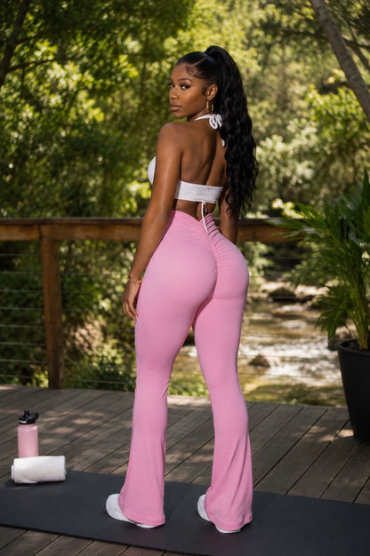 Yoga Me Please Scrunch Baddie Pants