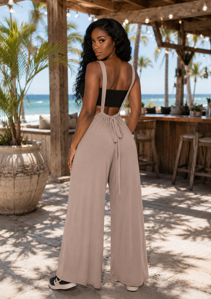 Kylie Baddie Suspender Jumpsuit
