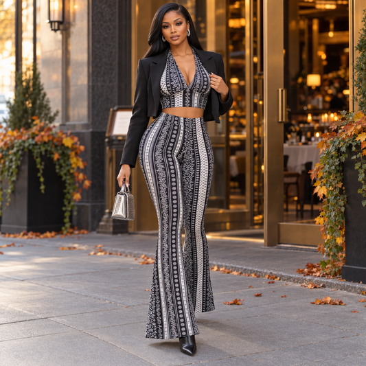 Baddie Blueprint Two-Piece Set - Baddie Kouture Boutique 