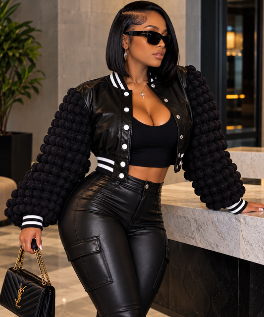 Baddie Bubble Jacket - Baddie Kouture Boutique 