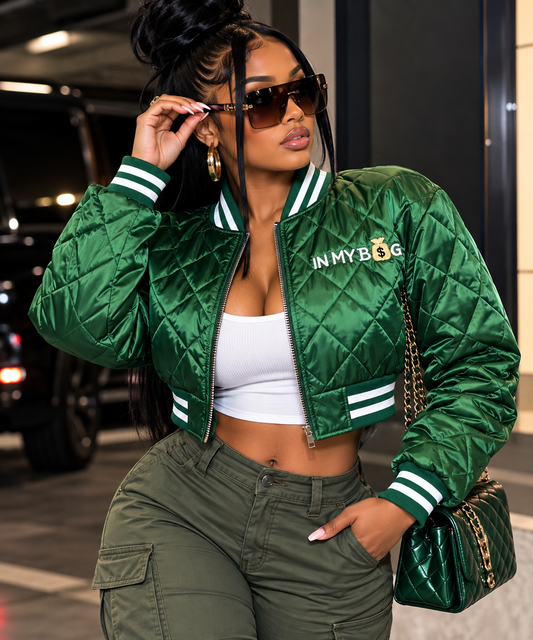 In My Bag Baddie Jacket - Baddie Kouture Boutique 