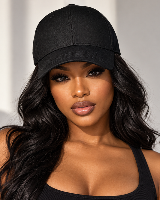 Not Basic Baddie Buckle Ball Cap - Baddie Kouture Boutique 