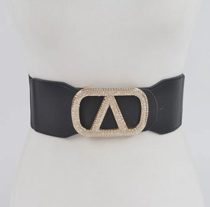 I Put On Baddie Rhinestone Belt - Baddie Kouture Boutique 