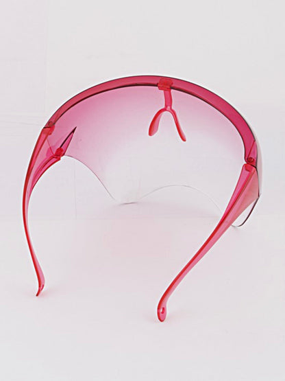 Oversize Bad B Face Shield Sunglasses product photo