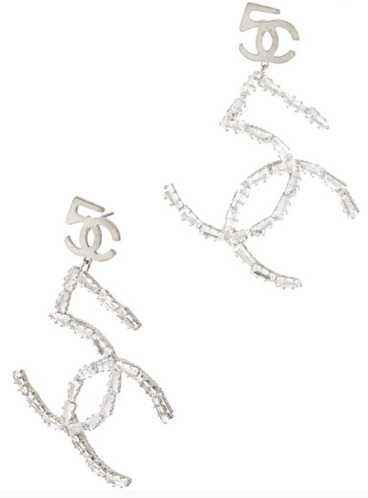 5c Baddie Earrings - Baddie Kouture Boutique 
