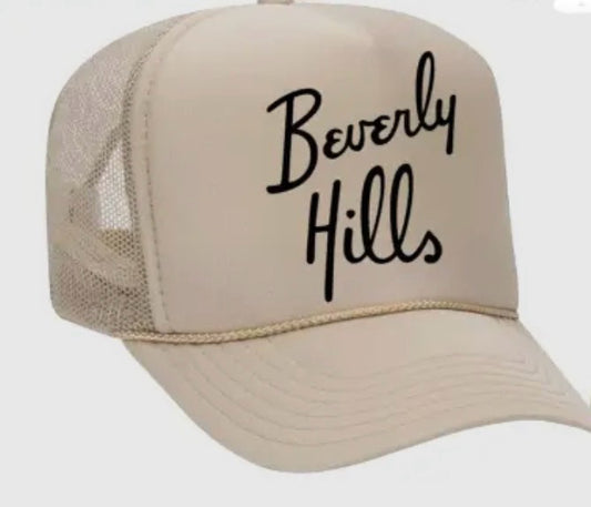 Beverly Hills Baddie Trucker Hat - Baddie Kouture Boutique 