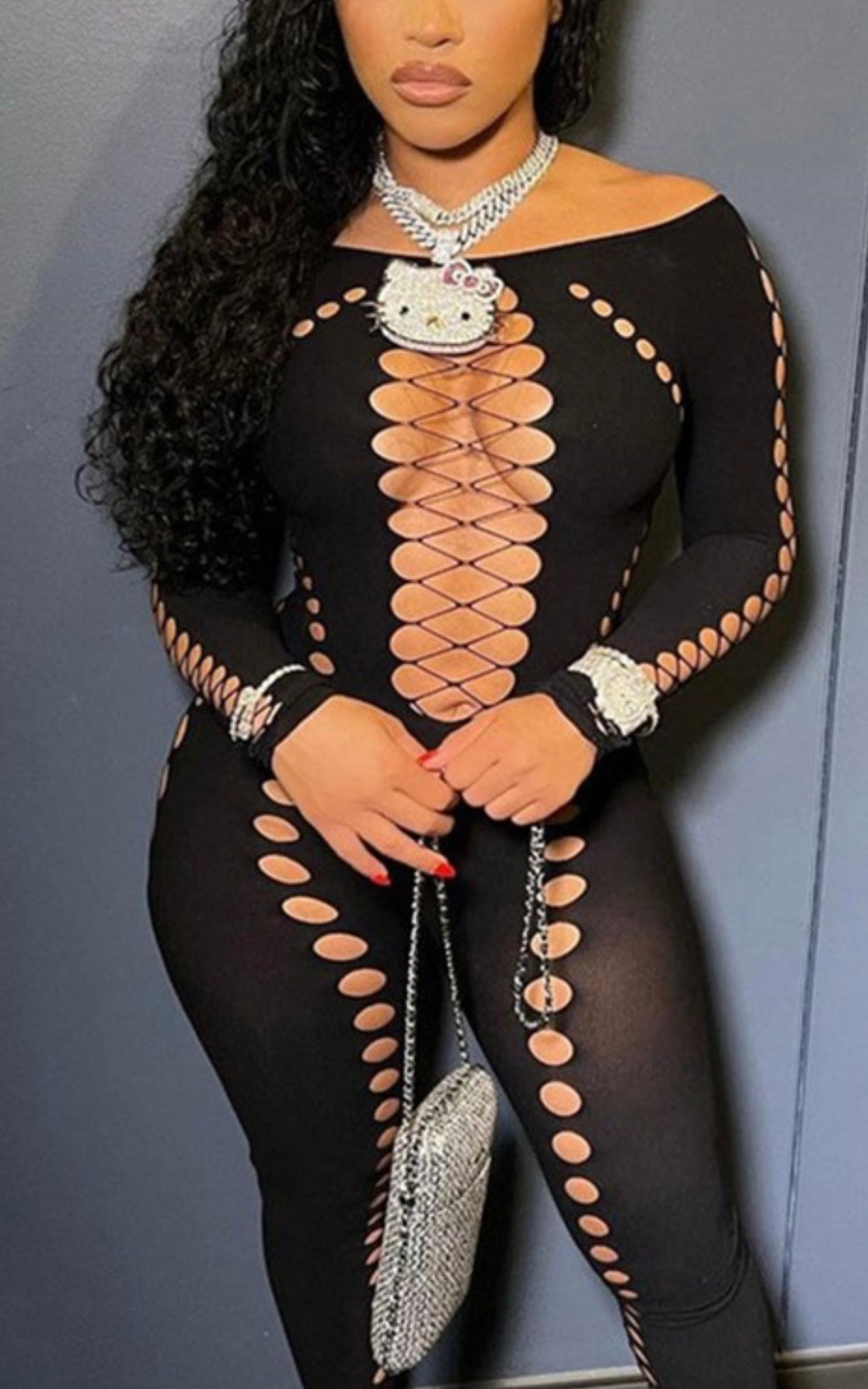 Mercedes Baddie Jumpsuit - Baddie Kouture Boutique 