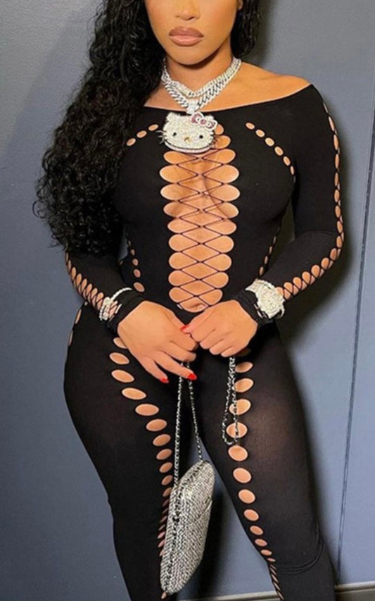 Mercedes Baddie Jumpsuit - Baddie Kouture Boutique 