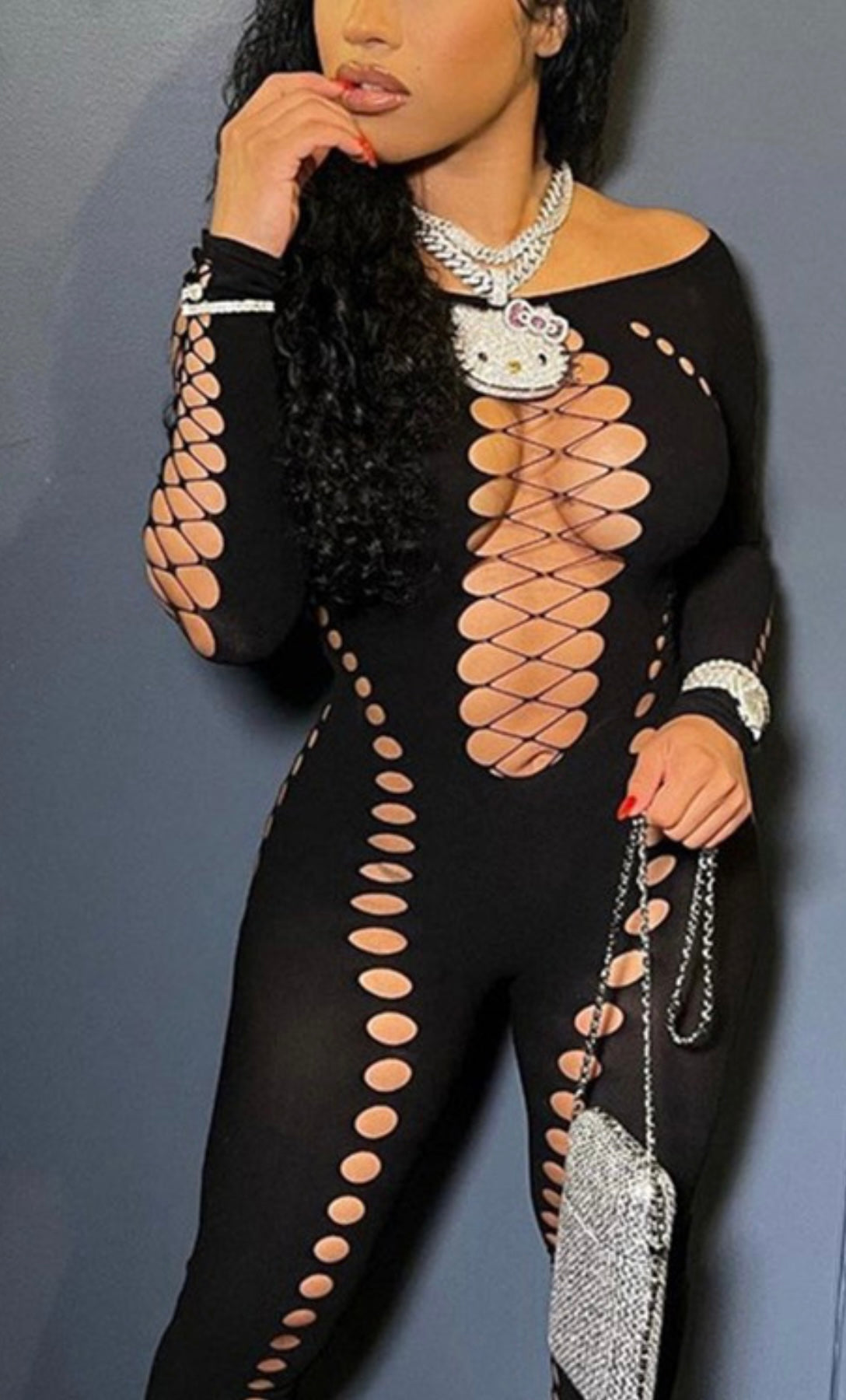 Mercedes Baddie Jumpsuit - Baddie Kouture Boutique 