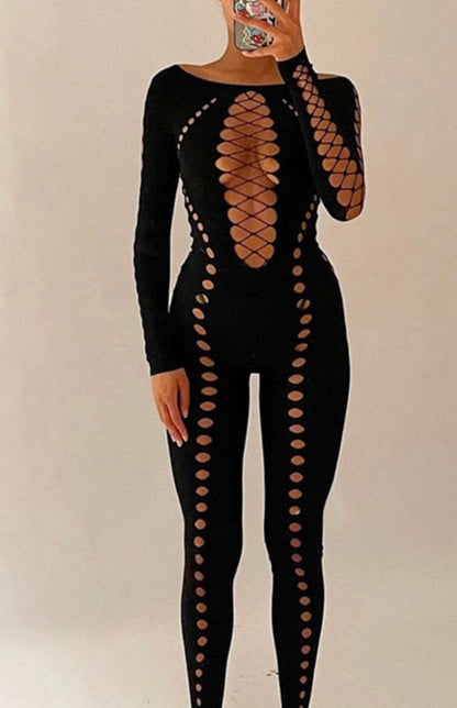 Mercedes Baddie Jumpsuit - Baddie Kouture Boutique 