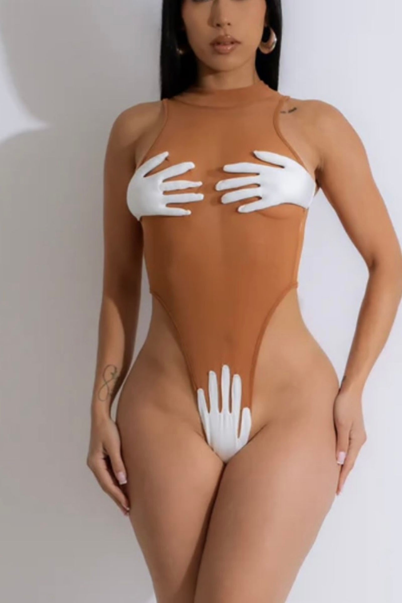 Hands Off Baddie Bodysuit - Baddie Kouture Boutique 