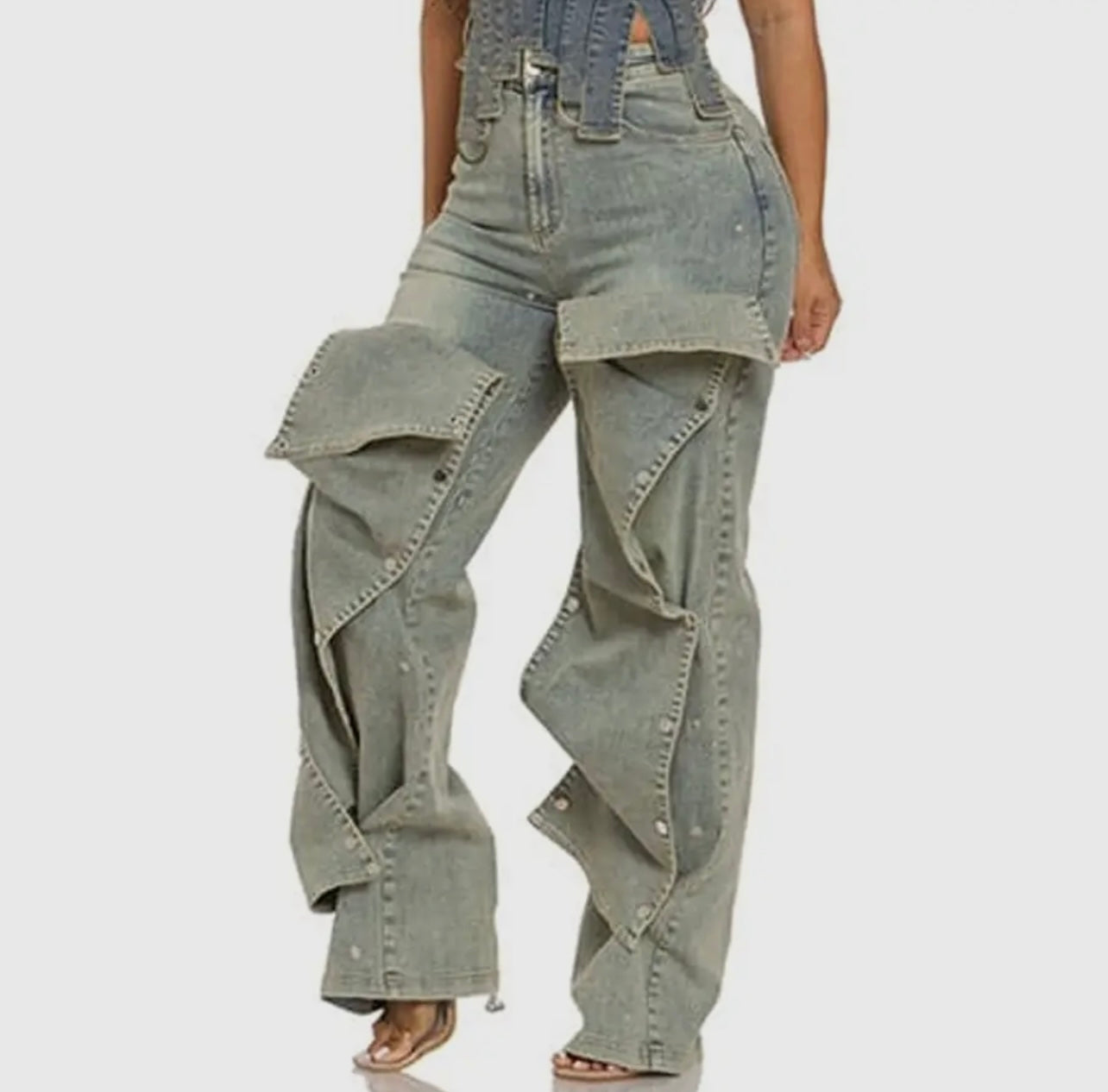 Baddie Dun Snapp Jeans - Baddie Kouture Boutique 