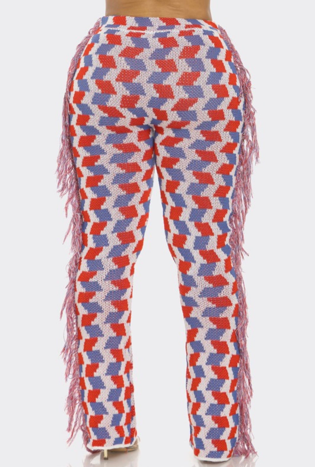 Griselda Baddie Tassel Pants - Baddie Kouture Boutique 