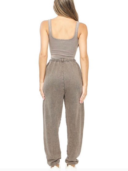Baddie Terry Jogger Set - Baddie Kouture Boutique 