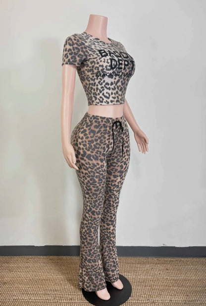 Baddie Dept Cheetah Set - Baddie Kouture Boutique 