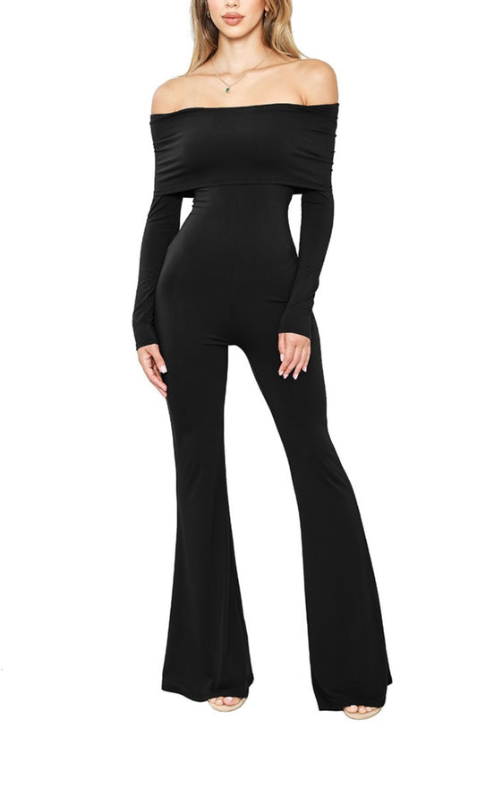 Midnight Baddie Jumpsuit - Baddie Kouture Boutique 