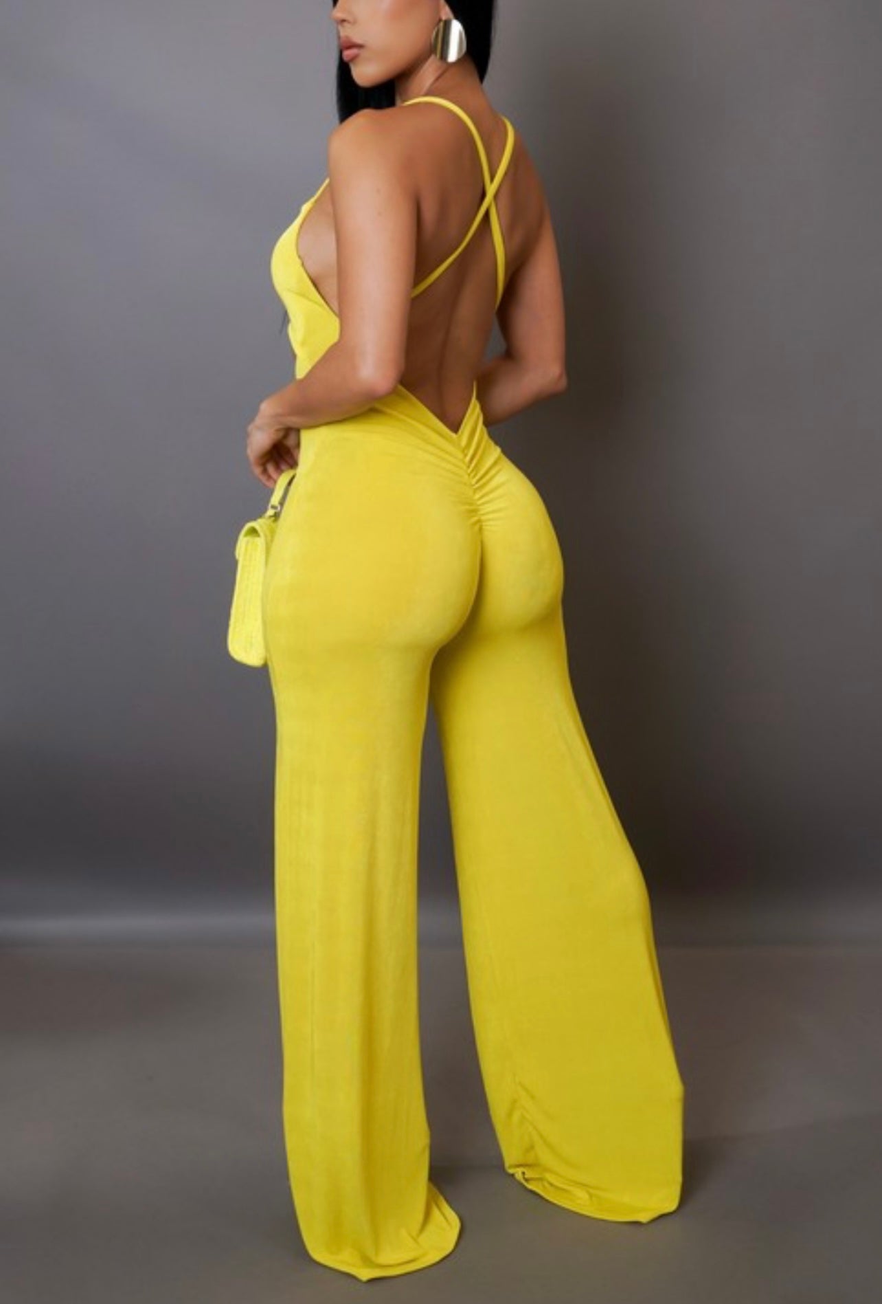 Queen Bee Baddie Jumpsuit - Baddie Kouture Boutique 
