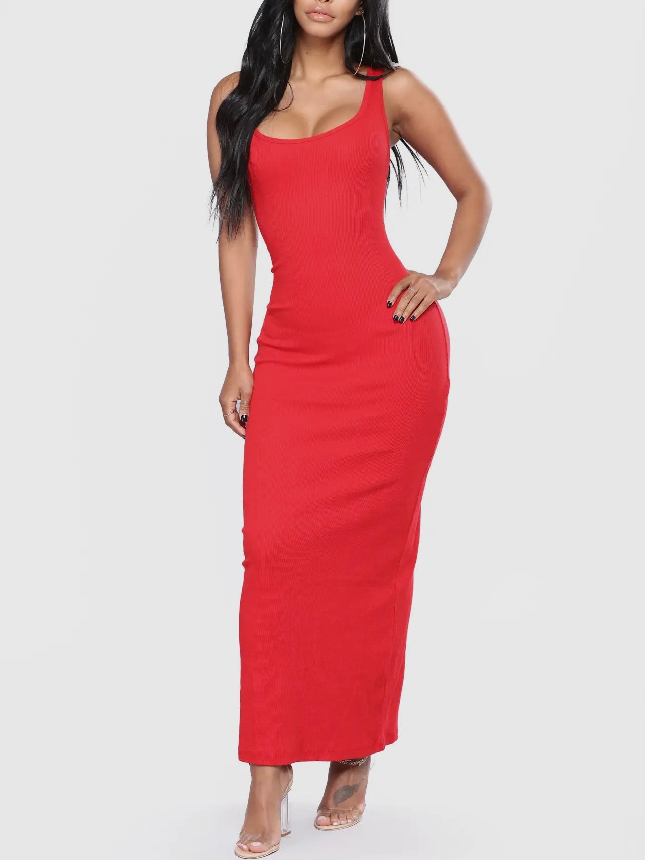 Alexia Baddie Maxi Dress - Baddie Kouture Boutique 