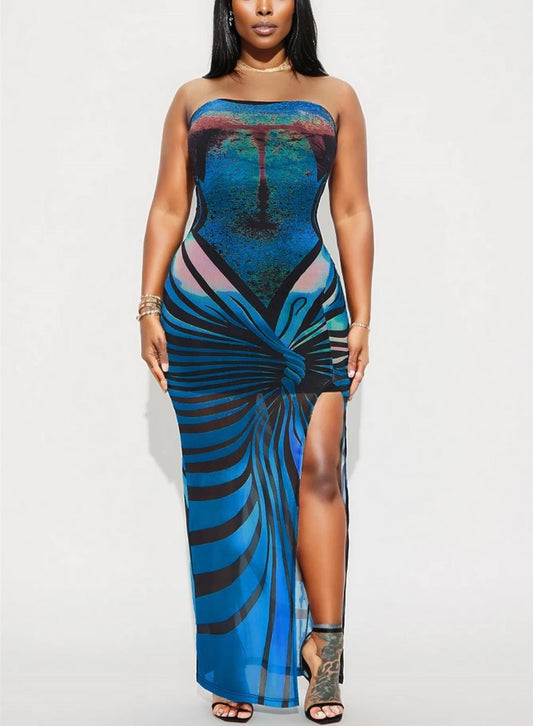 Caresha Baddie Dress - Baddie Kouture Boutique 