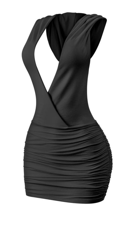 Onyx Baddie Dress - Baddie Kouture Boutique 
