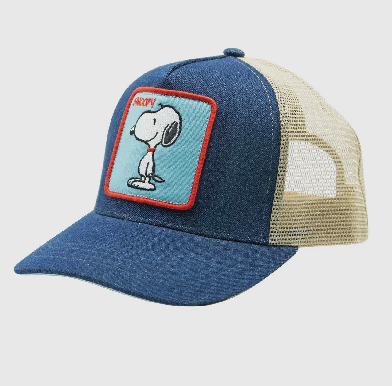 Snoopy Dog Peanuts Baddie Trucker Hat Scout Snoopy Peanuts Baddie Trucker Hat | Baddie Kouture  main image 3