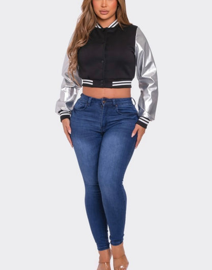 That Girl Baddie Varsity Jacket - Baddie Kouture Boutique 