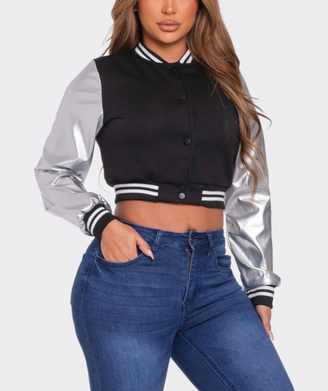 That Girl Baddie Varsity Jacket - Baddie Kouture Boutique 
