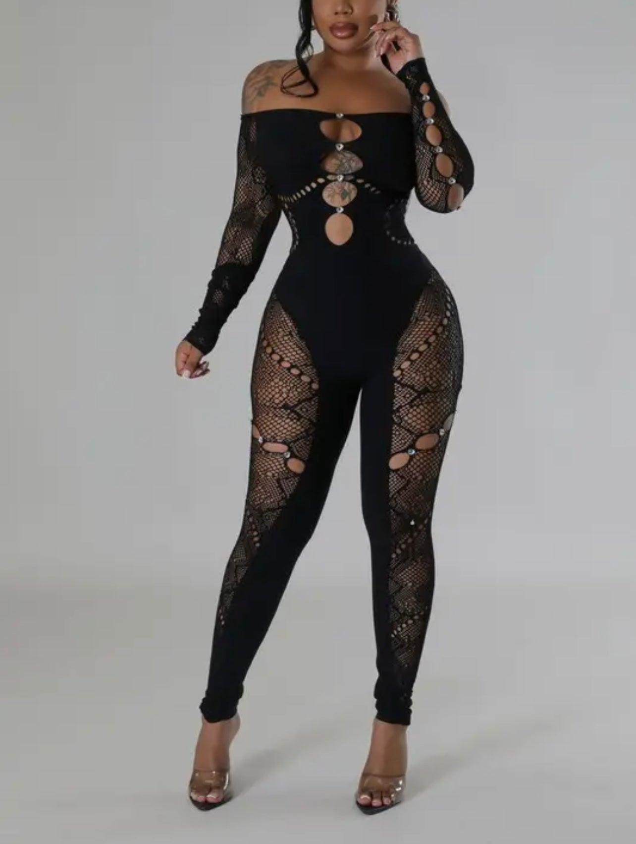 Netta Baddie Romper - Baddie Kouture Boutique 