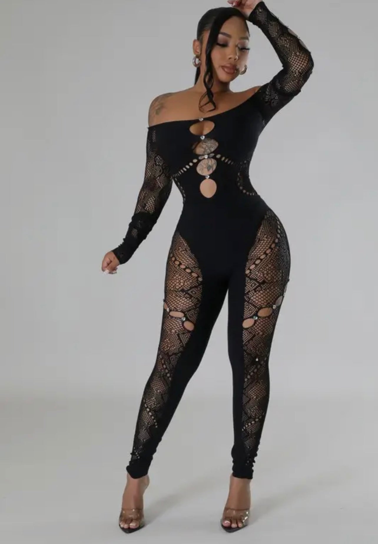 Netta Baddie Romper - Baddie Kouture Boutique 