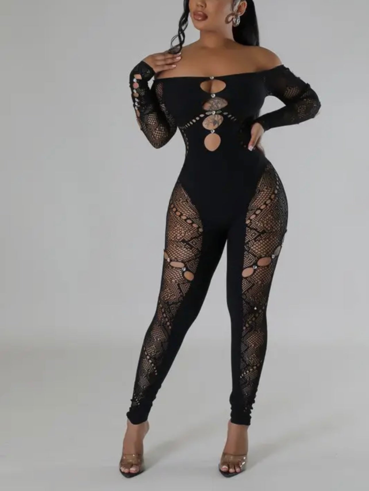 Netta Baddie Romper - Baddie Kouture Boutique 