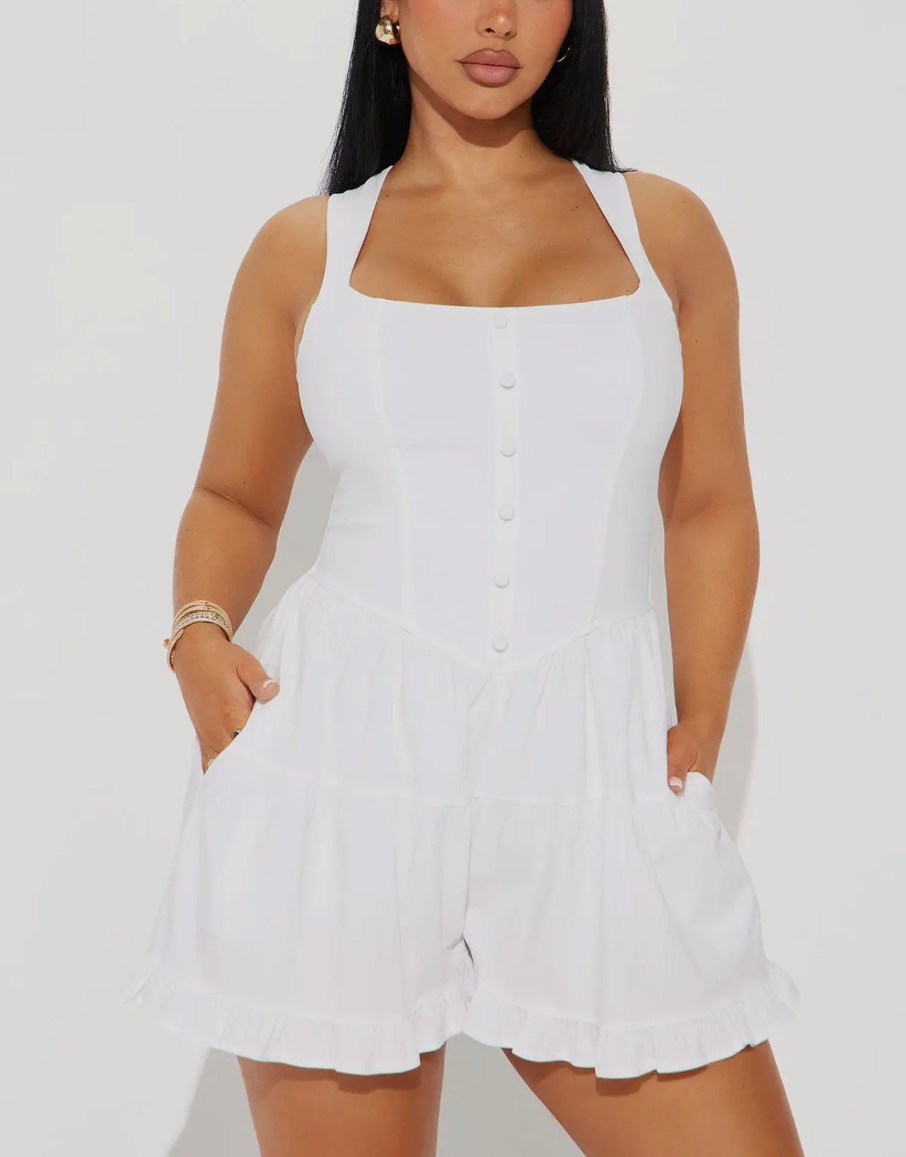 Maria Baddie Romper - Baddie Kouture Boutique 