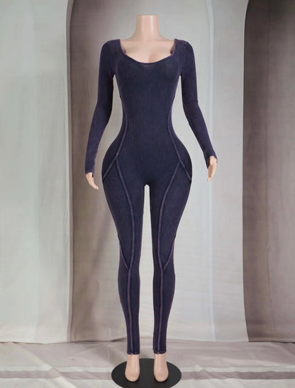 Purple Rain Baddie Jumpsuit - Baddie Kouture Boutique 