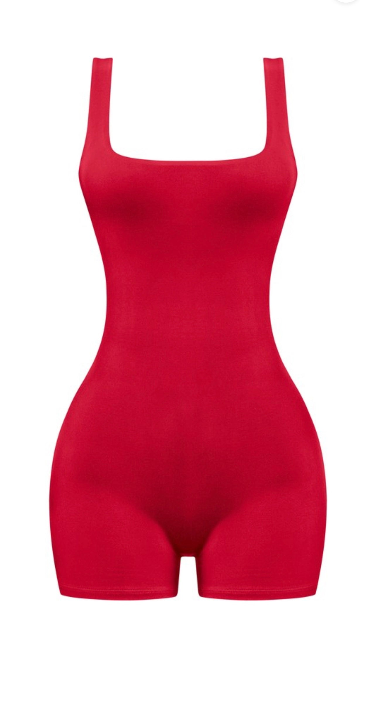 Ruby Kissed Baddie Romper - Baddie Kouture Boutique 