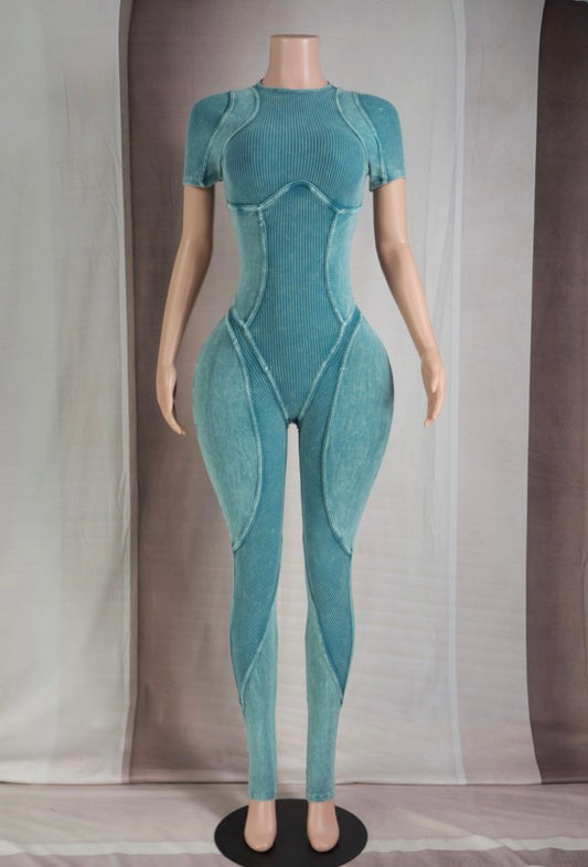Spring Bunny Baddie Jumpsuit - Baddie Kouture Boutique 
