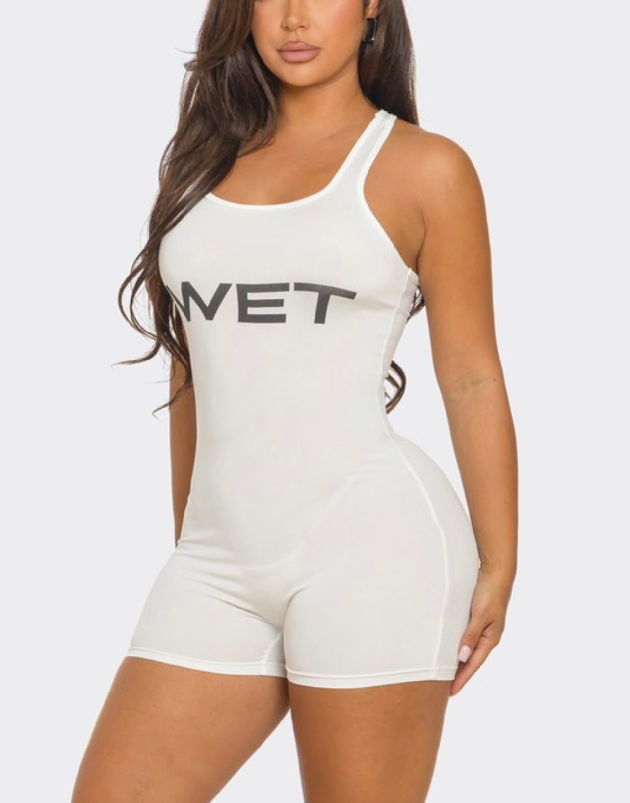 WET Baddie Romper - Baddie Kouture Boutique 