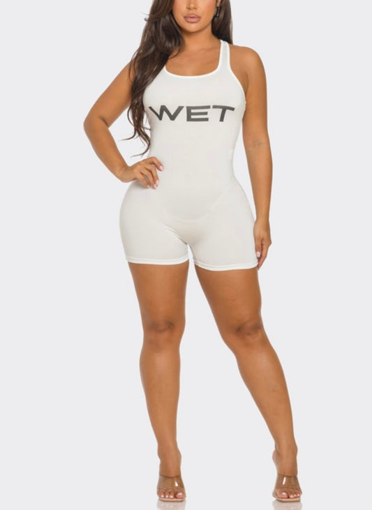 WET Baddie Romper - Baddie Kouture Boutique 