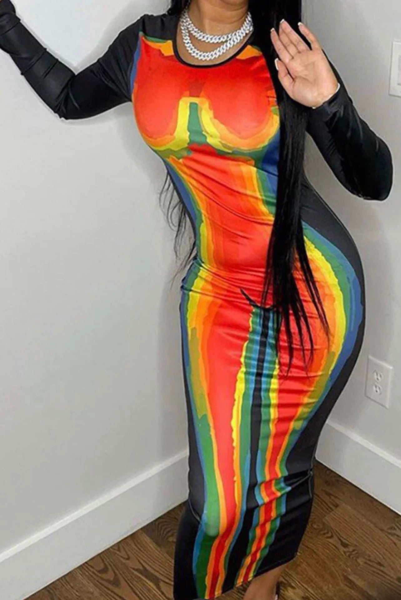 Hottie Vision Baddie Dress - Baddie Kouture Boutique 