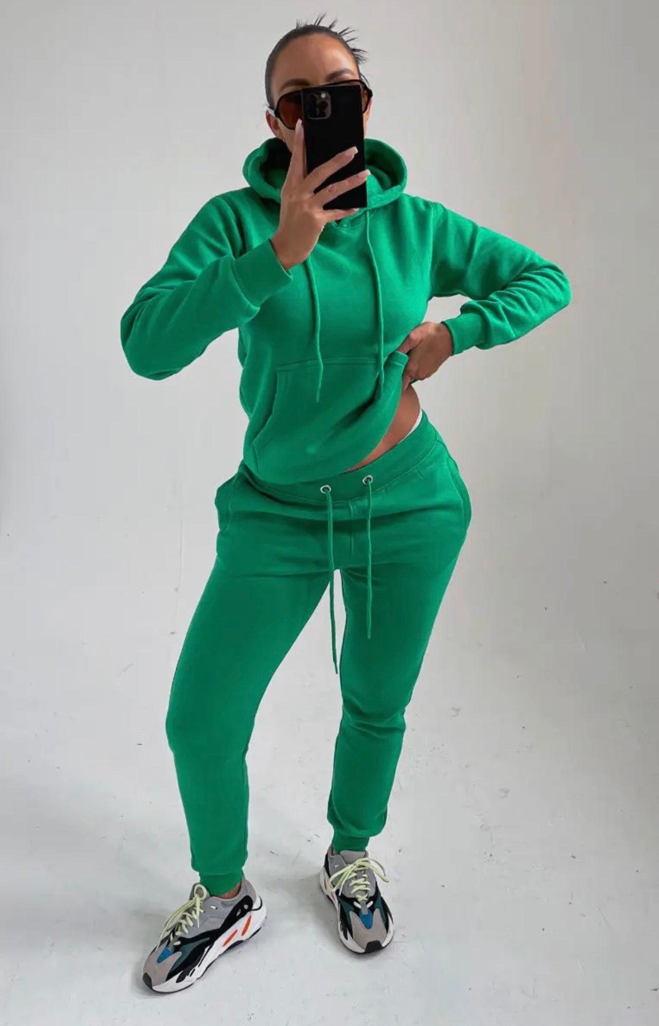 My Lucky Green Baddie Jogger - Baddie Kouture Boutique 