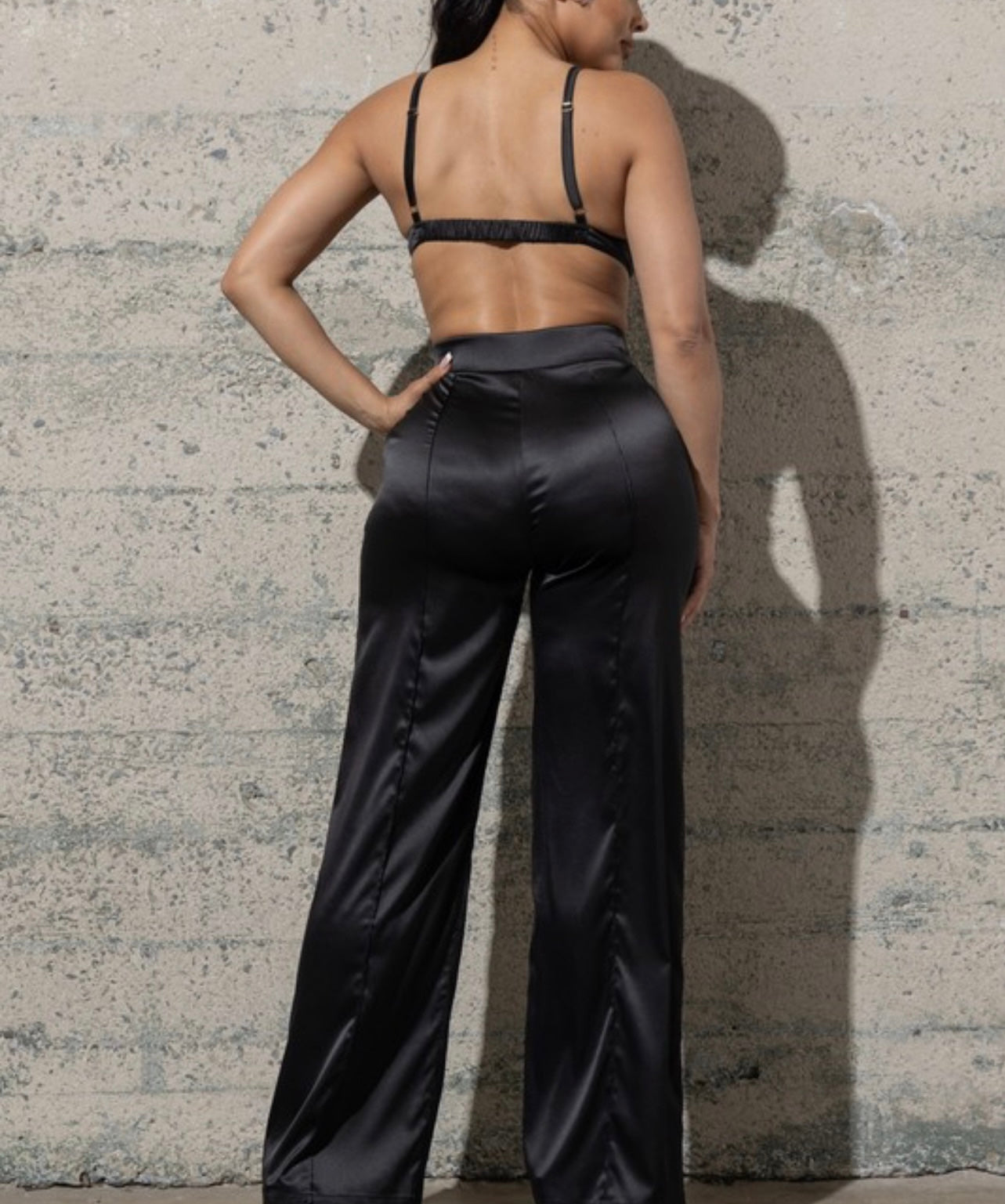 Porsha Baddie Satin Set - Baddie Kouture Boutique 